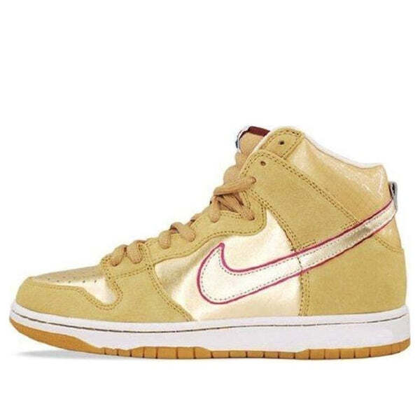 

Кроссовки sb dunk high premium Nike, желтый