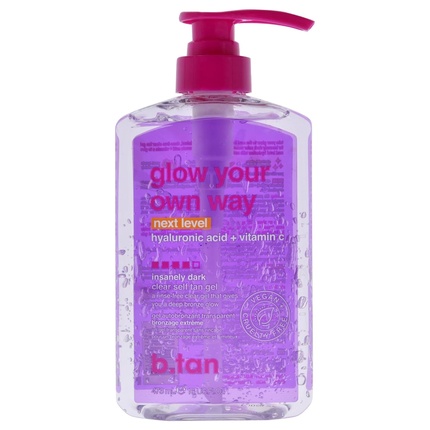

Glow Your Own Way Next Level Автозагар Гель для женщин 16 унций Гель B.Tan