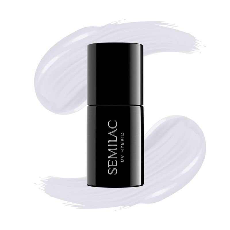 

384 УФ-лак для ногтей «Гибридные цветы лаванды» Semilac, 7 ml