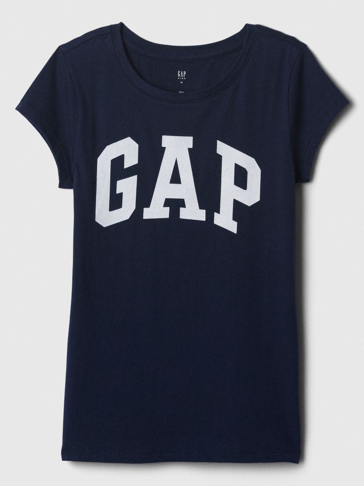 

Детская хлопковая футболка Gap, синий