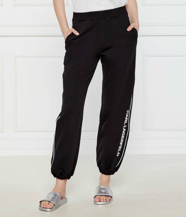 

Брюки Regular fit Karl Lagerfeld, черный