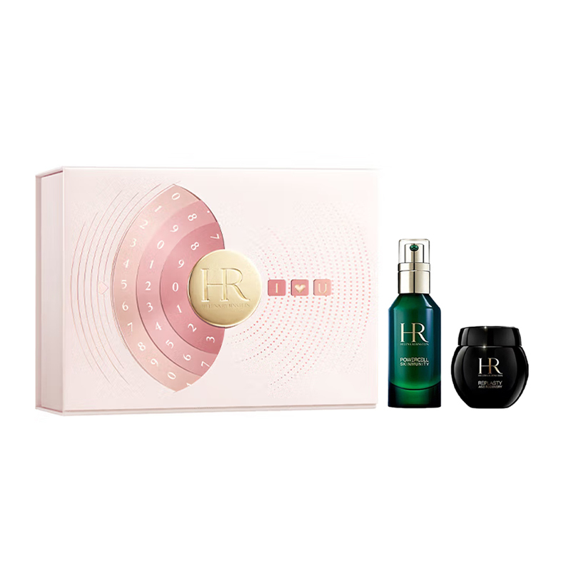 

HELENA RUBINSTEIN Набор для ухода за кожей с сыворотками Limited Green Bottle, кремом Black Bandages и увлажняющей коробкой