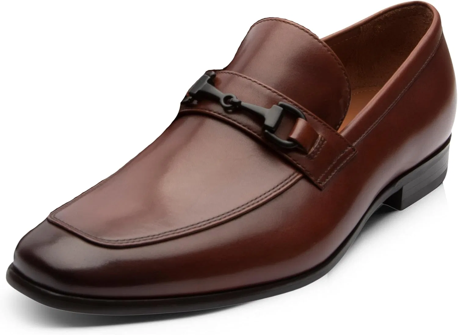 Лоферы из натуральной кожи Dunross & Sons, Brandy