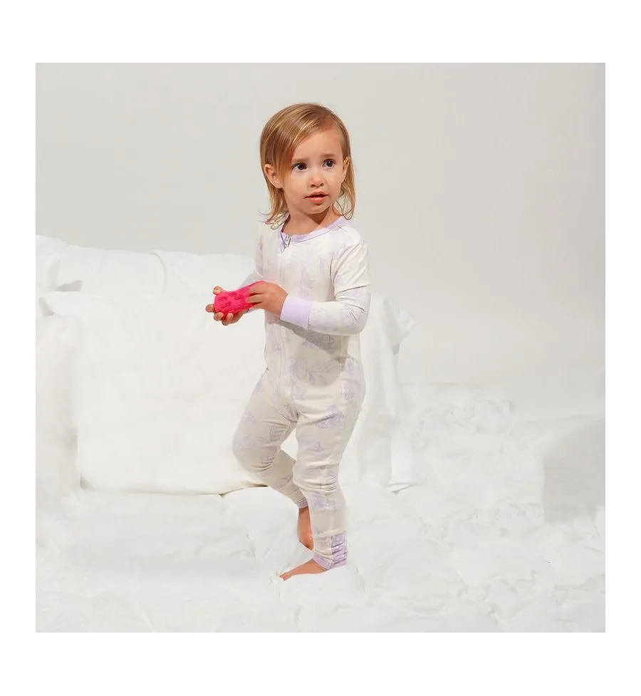Baby Grey By Everly Grey Детский серый комбинезон-трансформер для девочек от Everly Grey с длинными рукавами — фото 2
