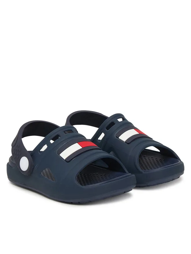 Tommy Hilfiger Сандалии T3XF-34401-0083 темно-синие — фото 2