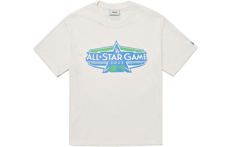 

Футболка унисекс цвета айвори MLB