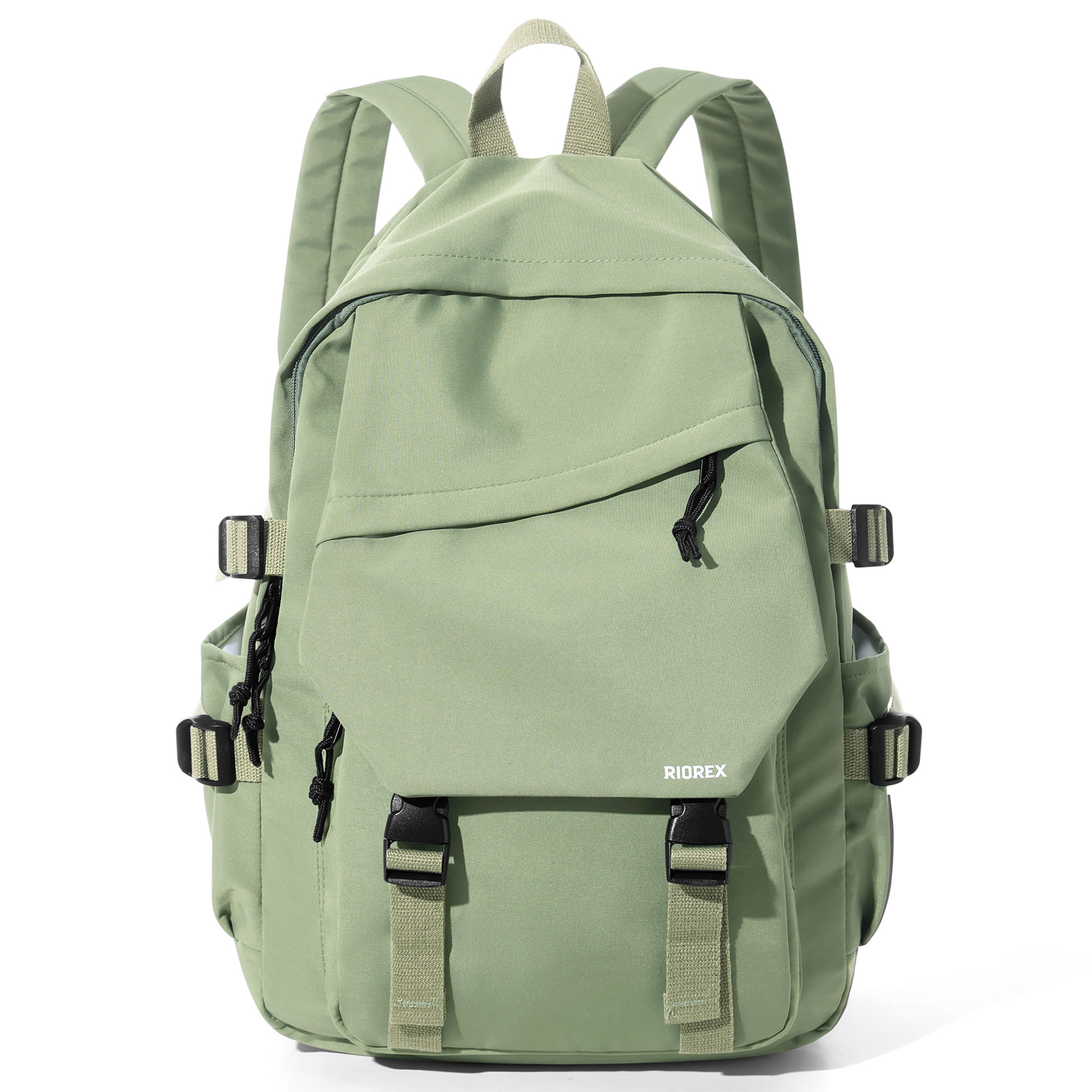 

RIOREX Тканевый рюкзак для ноутбука унисекс разноцветный, Gray Green