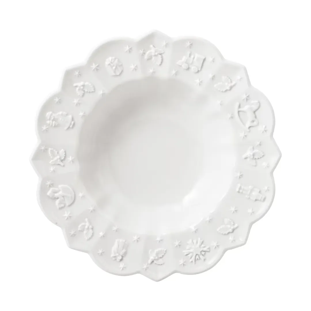 

Рождественская глубокая тарелка Toy's Delight Royal Classic Villeroy & Boch, белый