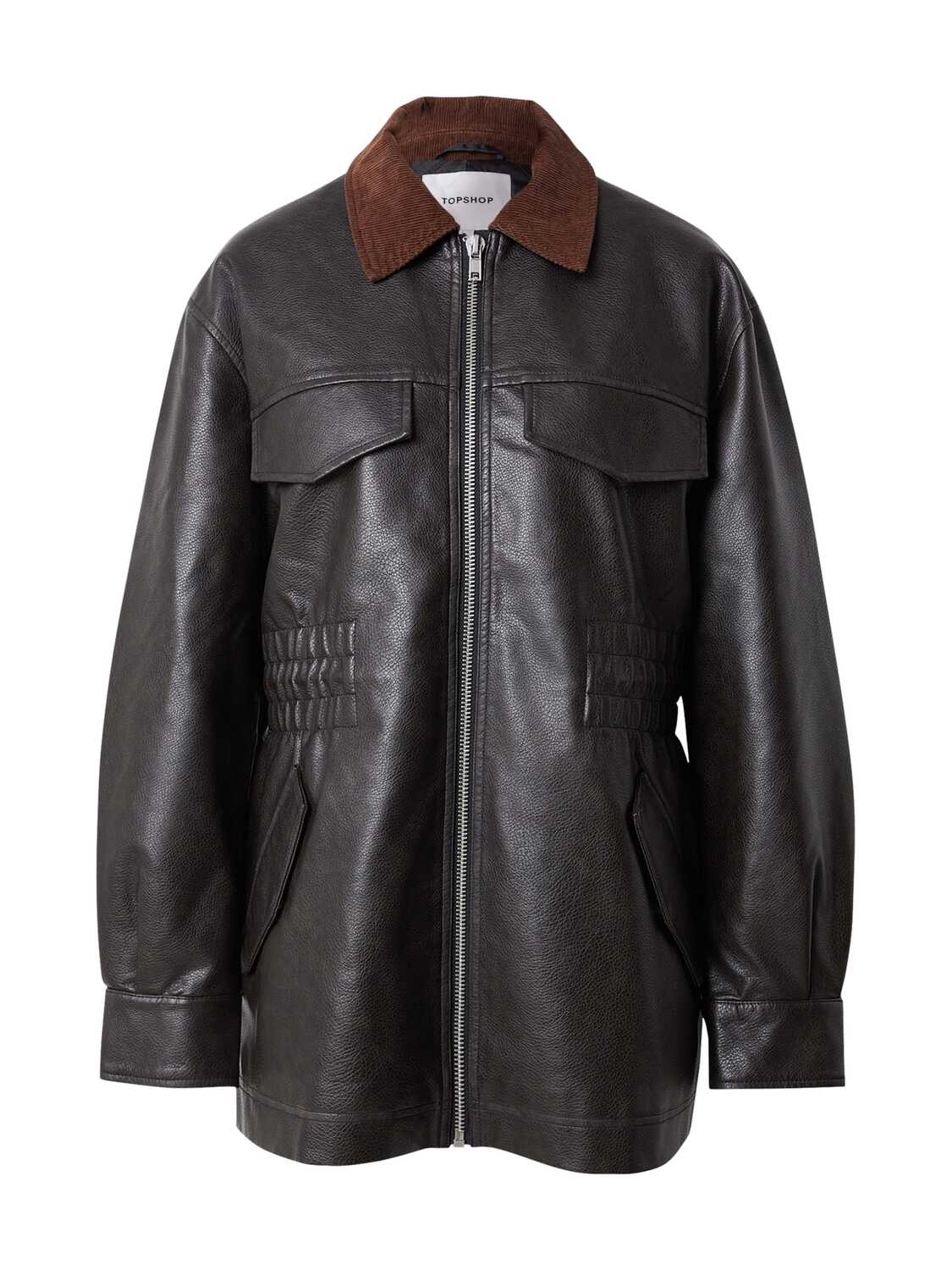 

TOPSHOP Куртка межсезонная 'FREJ' черная