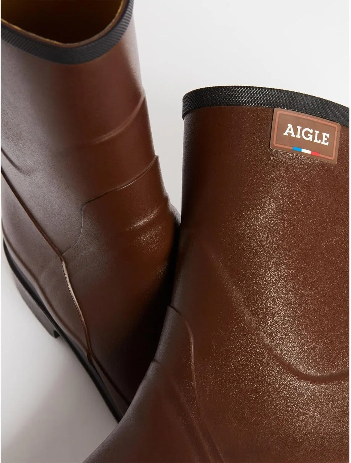 Мужские резиновые ботинки Aigle Bison 2, Brown — фото 2