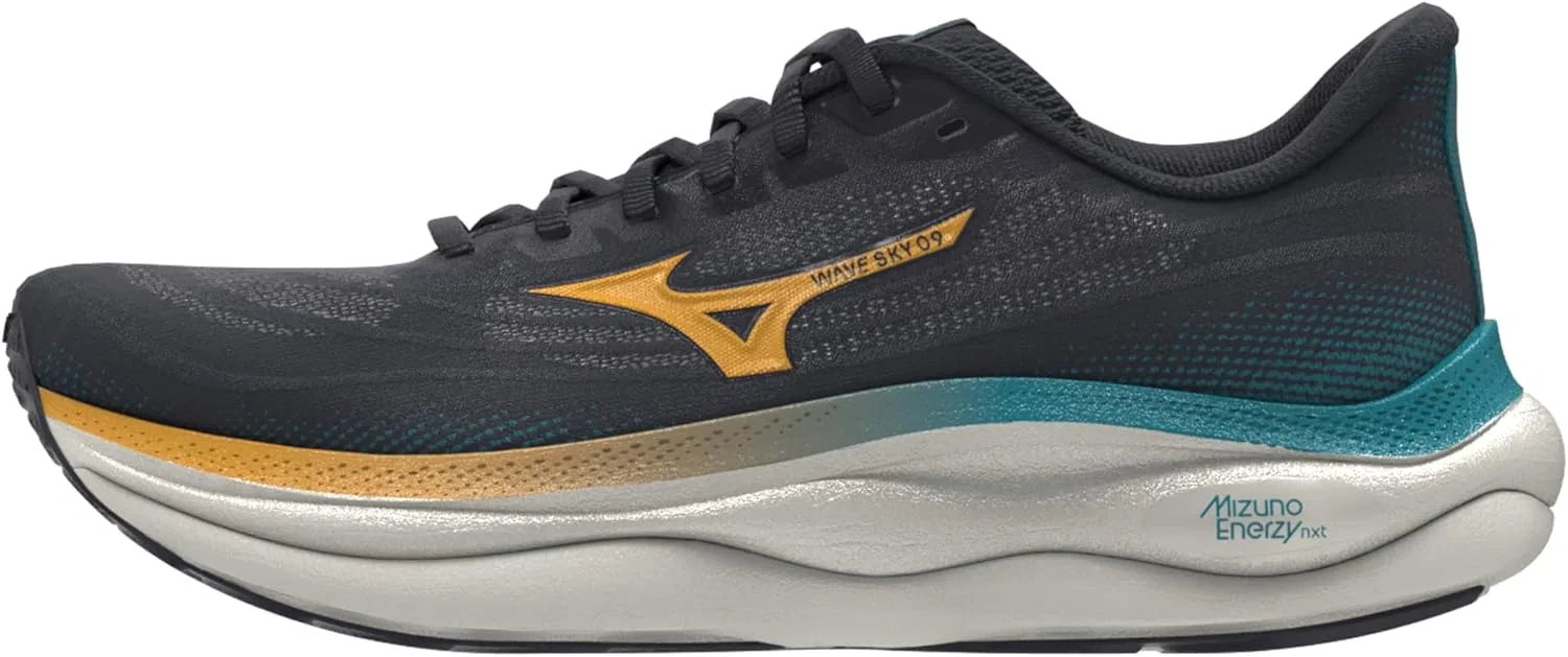 Мужские беговые кроссовки Mizuno Wave Sky 9, Baritone Blue Citrus Capri Breeze