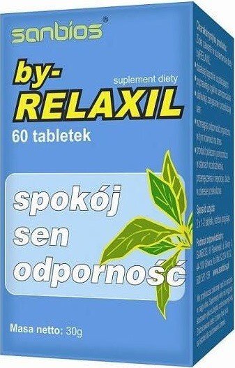 

Sanbios, Релаксил 60Т. Облегчает засыпание