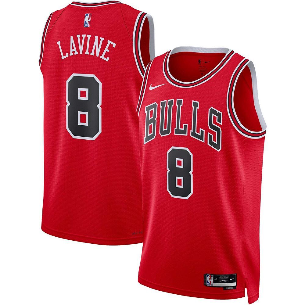 

Унисекс Джерси Nike Zach LaVine Red Chicago Bulls Swingman — Icon Edition, цвет Bul Red