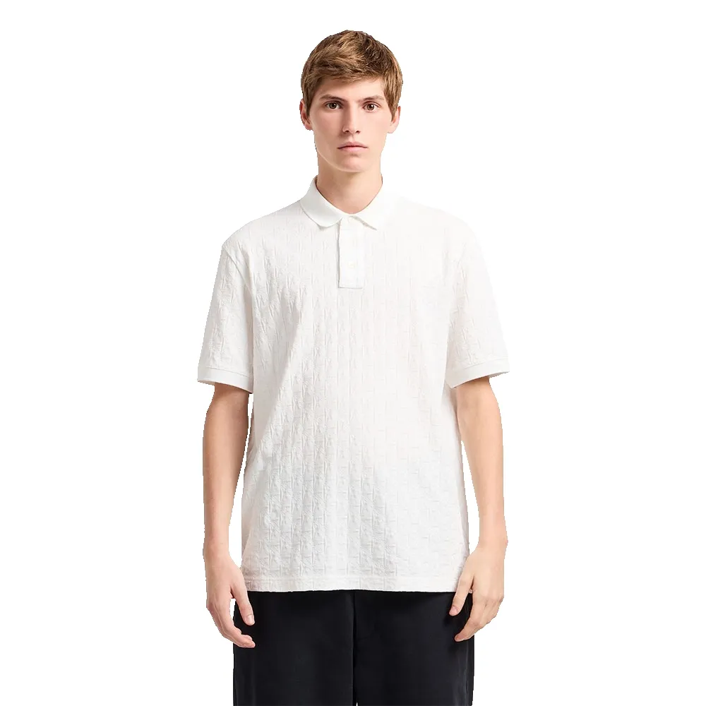 

Поло с коротким рукавом Armani Exchange XM000219_AF10337, белый