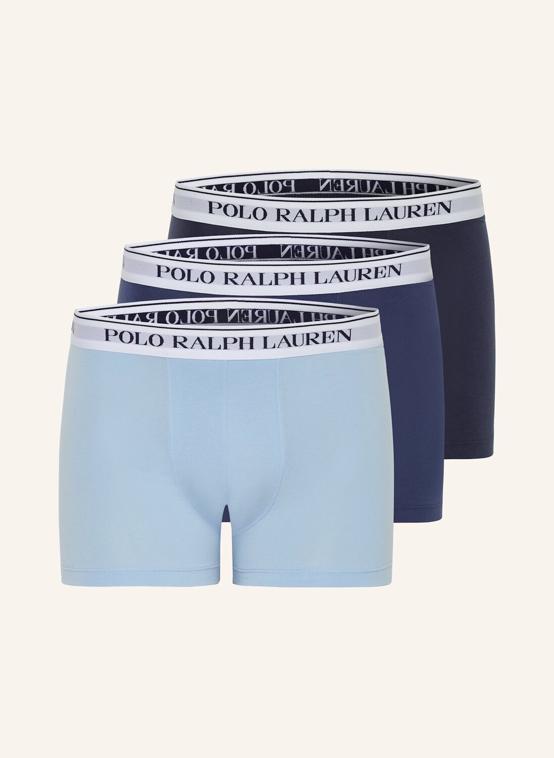 

3 пары боксеров Polo Ralph Lauren, синий