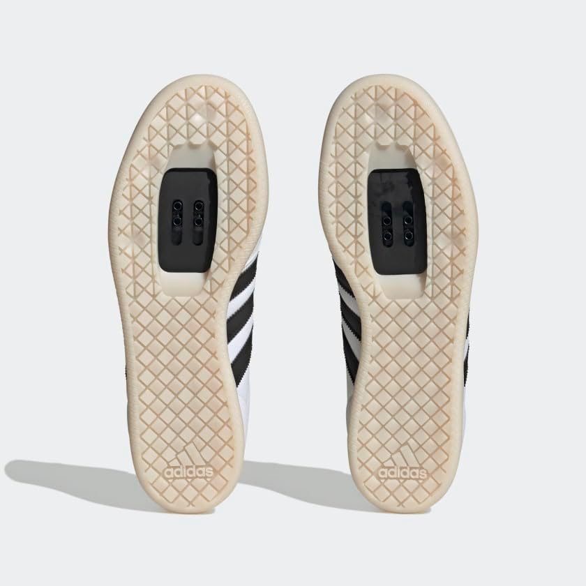 Кроссовки adidas Velosamba 2 для взрослых унисекс, белый/черный — фото 3