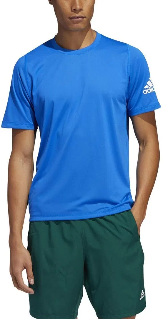 Мужская однотонная футболка adidas Freelift Sport Ultimate — фото 3