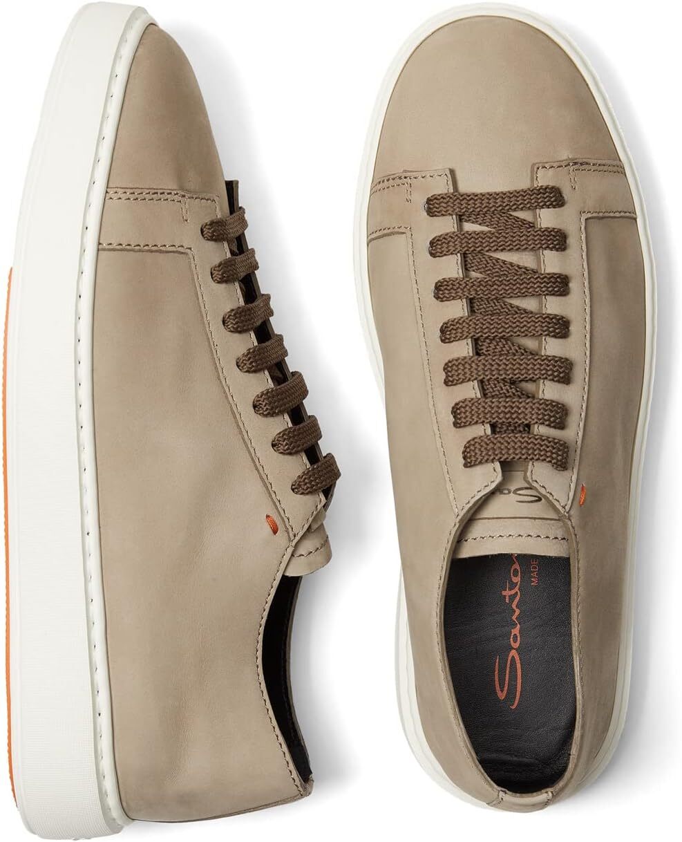 

Кроссовки Santoni Digs, бежевый