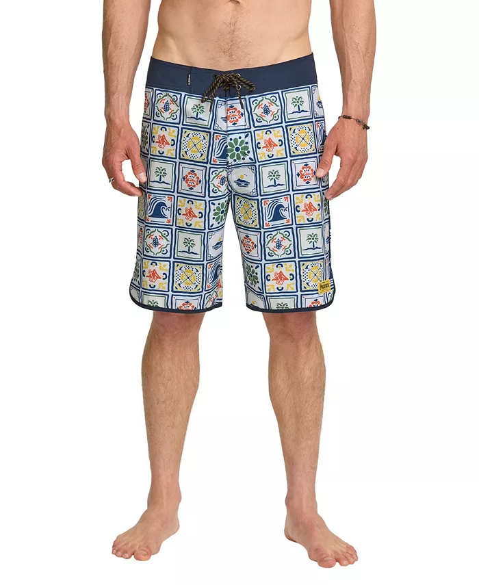

Мужские шорты для плавания Pacifico Scallop 19 Quiksilver, белый