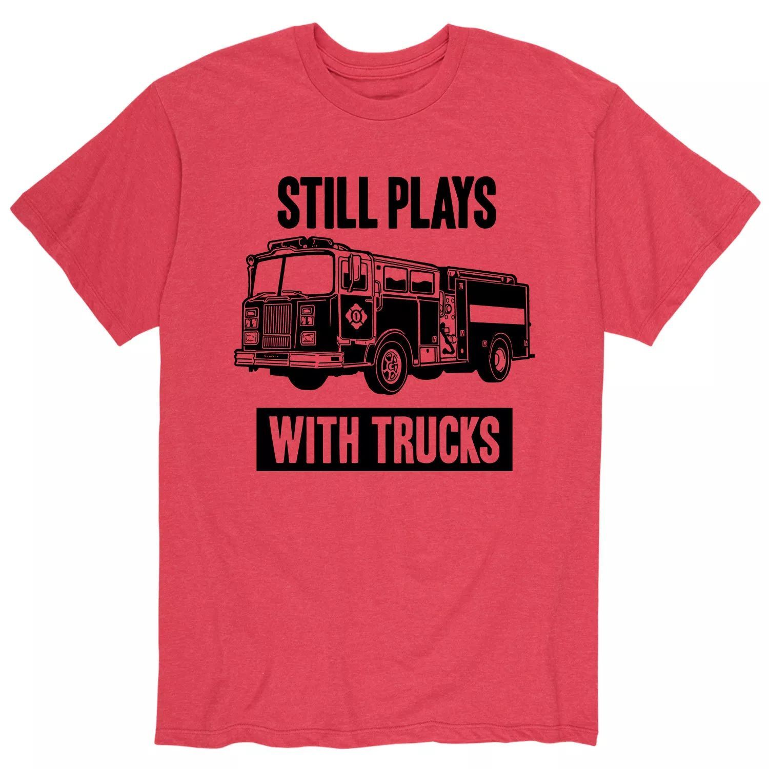 

Мужская футболка Still Plays With Trucks Licensed Character
