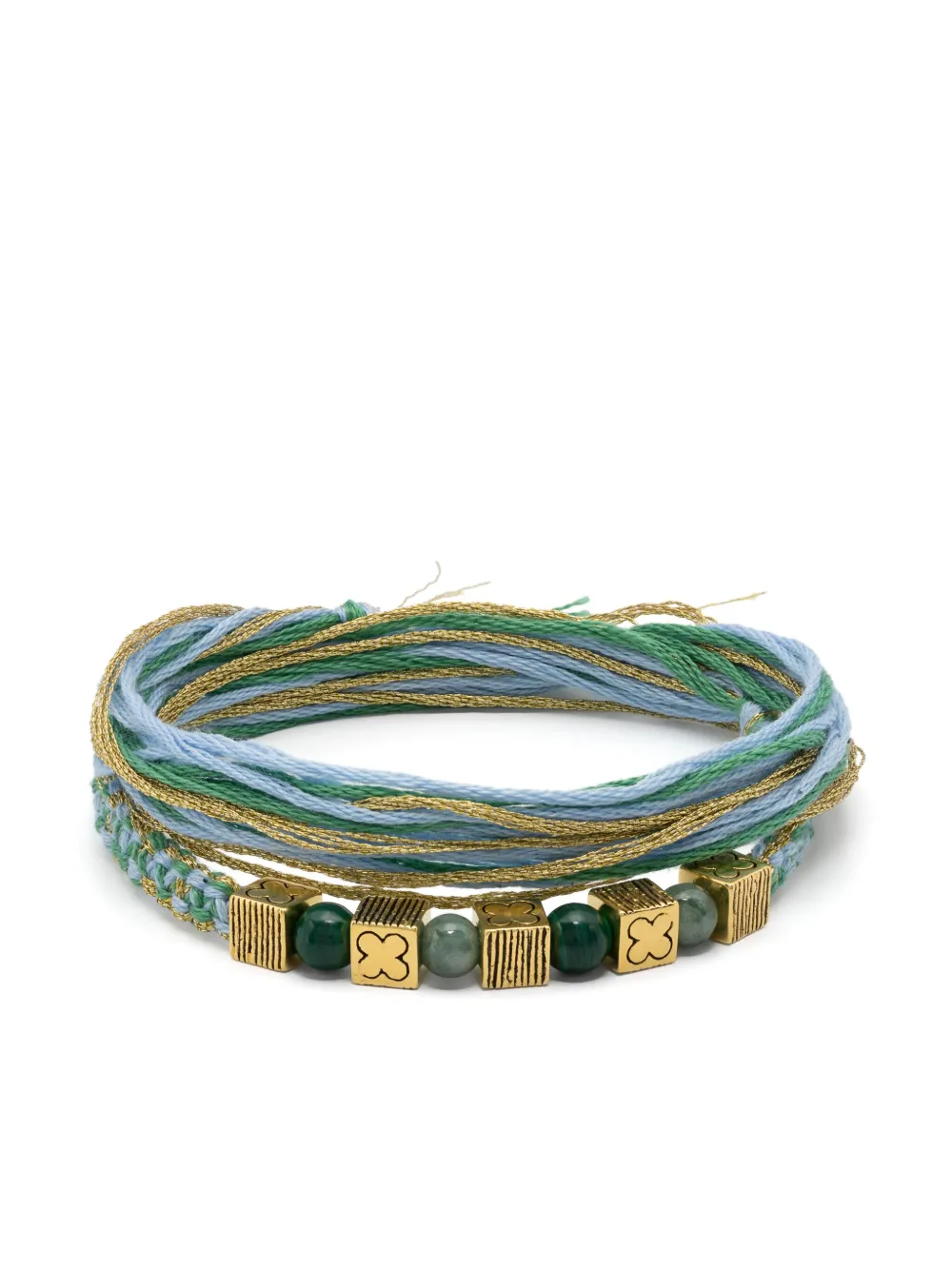 

Плетеный браслет Гонолулу Aurelie Bidermann, золотой