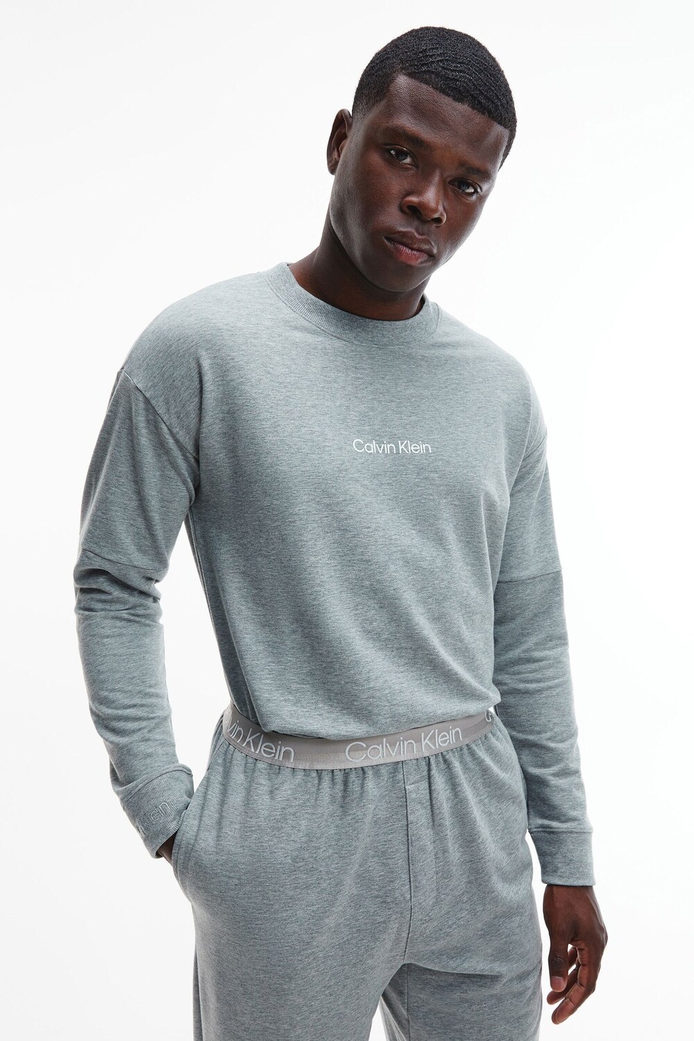 

Серая спортивная куртка Structure Home Calvin Klein, серый