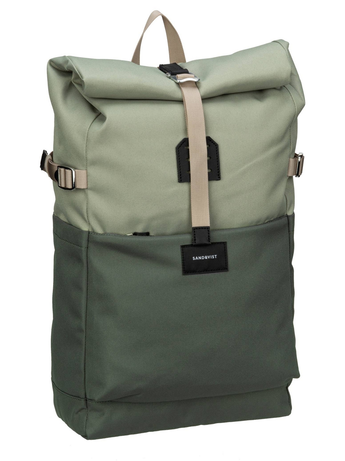 

Рюкзак SANDQVIST/Backpack Ilon Rolltop Backpack, цвет Multi Dew Green/Night Grey