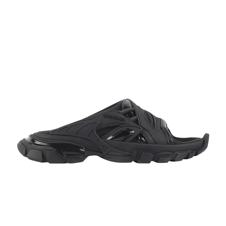 Шлепанцы Balenciaga Wmns Track Slide Sandal 'Black', черный