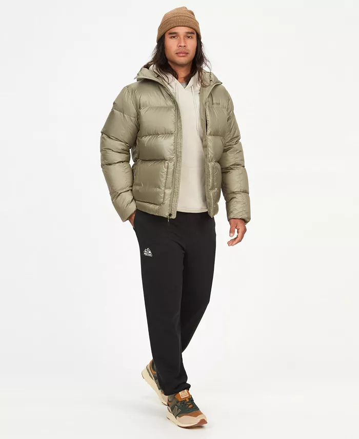 

Мужская утепленная пуховая куртка с капюшоном Guides Down Puffer Hoodie Marmot, серый