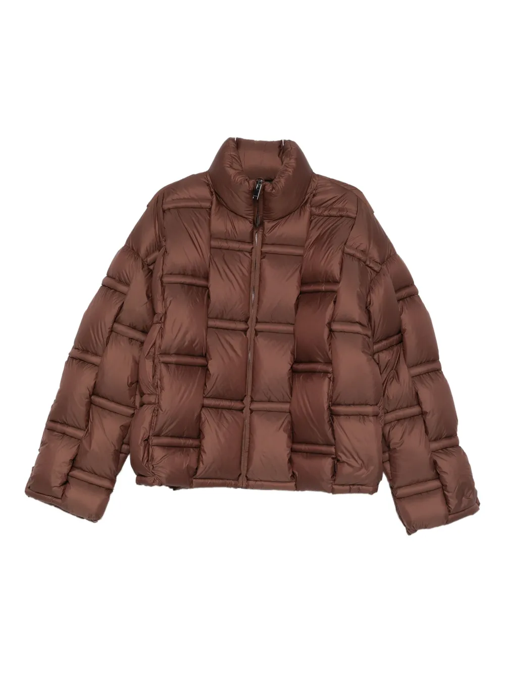 

Стеганая куртка на молнии Raxxy, коричневый