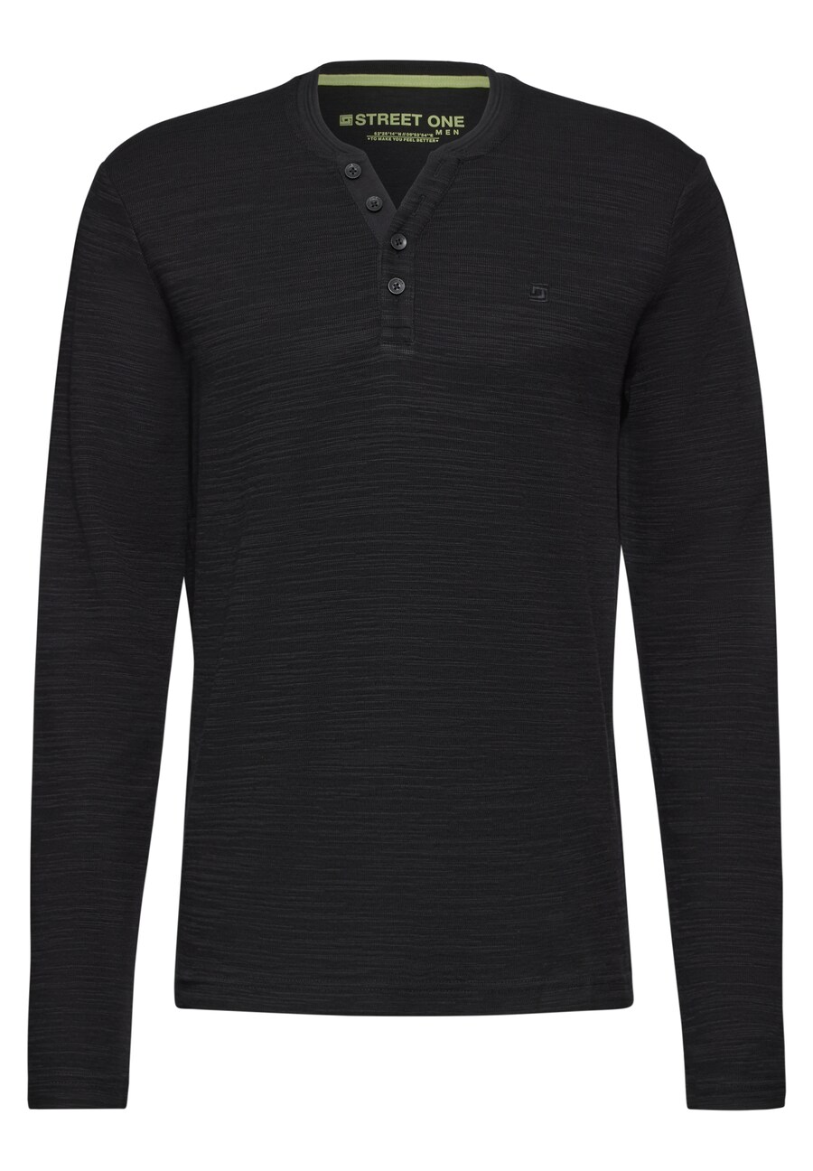 

Лонгслив Street One MEN Shirt, черный