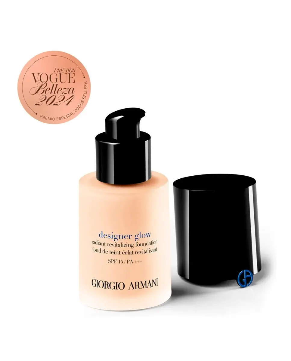 Тональная основа Designer Glow с гиалуроновой кислотой 30 мл Giorgio Armani, 1 — фото 2