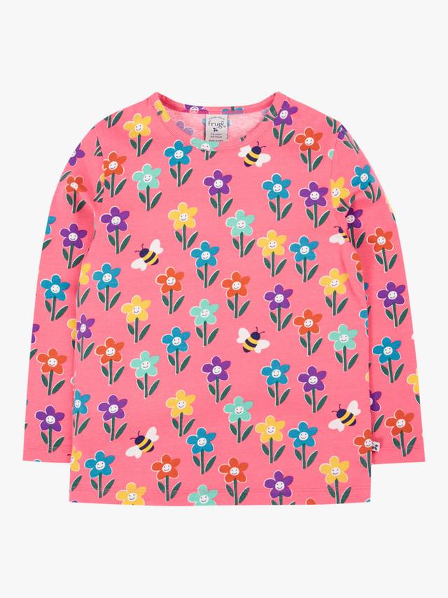 

Детская футболка Bryher с длинными рукавами из хлопковой смеси Frugi