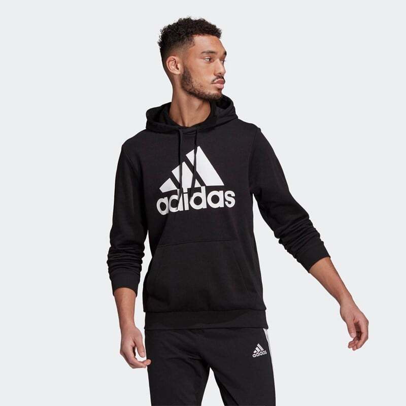 

Мужская толстовка первой необходимости с большим логотипом Adidas, белый