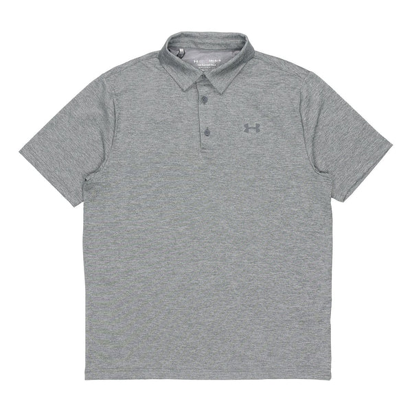 

Футболка men's playoff golf sports thin and light breathable loose short sleeve polo shirt silver gray Under Armour, серый