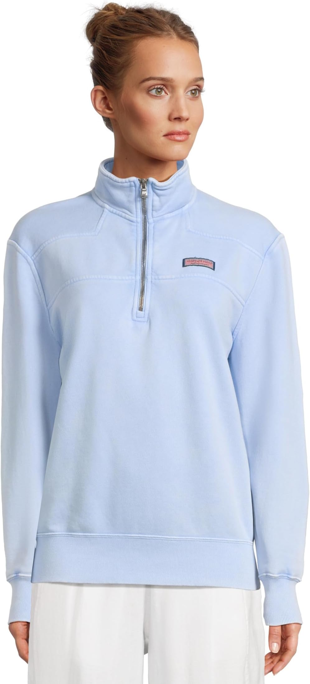 

Толстовка Vineyard Vines Surf Terry Shep Shirt, цвет Serenity Blue