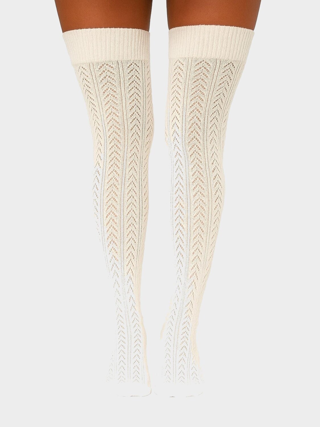 

Lycille Носочки Over the Knee в цвете Cream