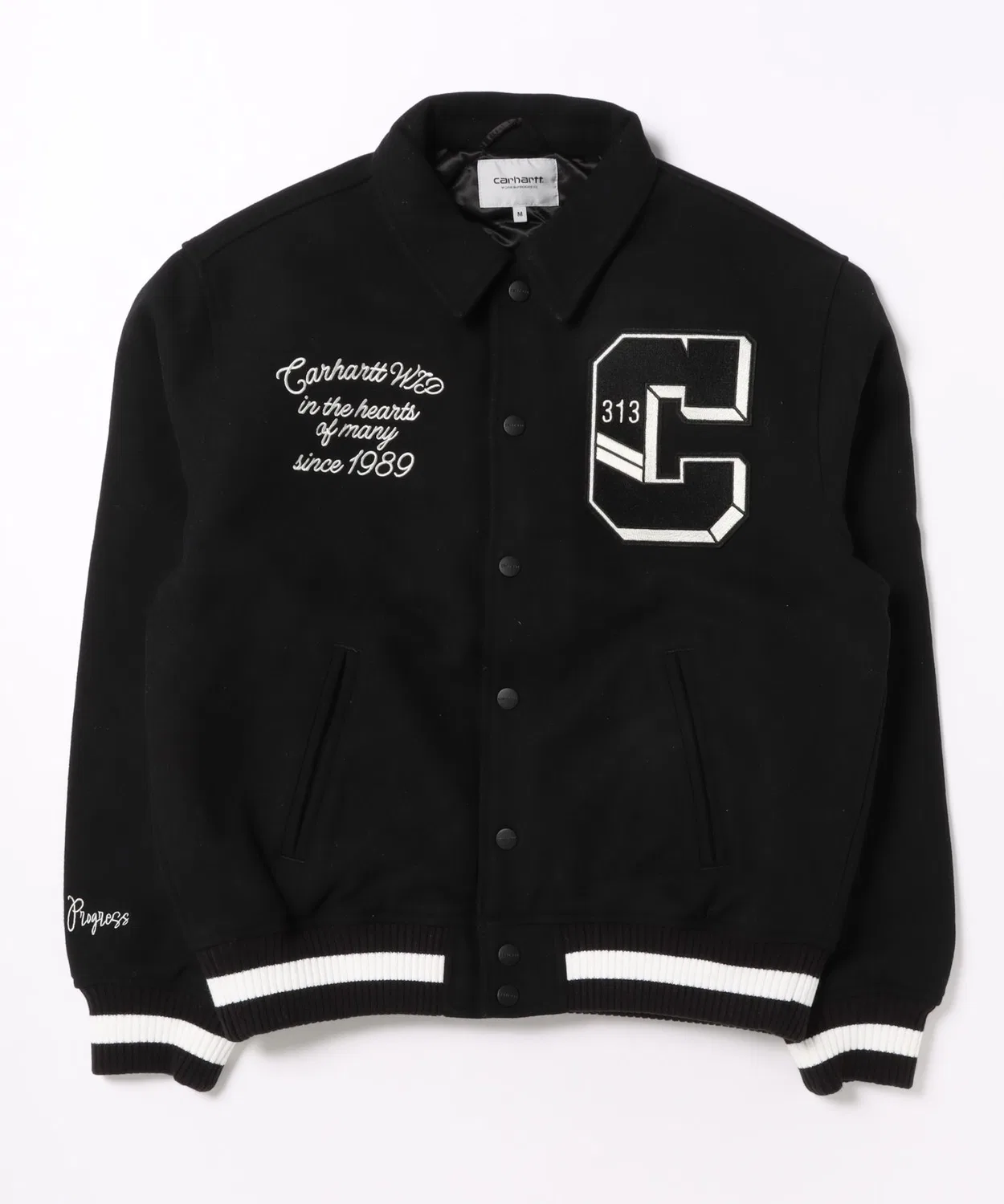 Куртка World Class Varsity Carhartt, чёрная