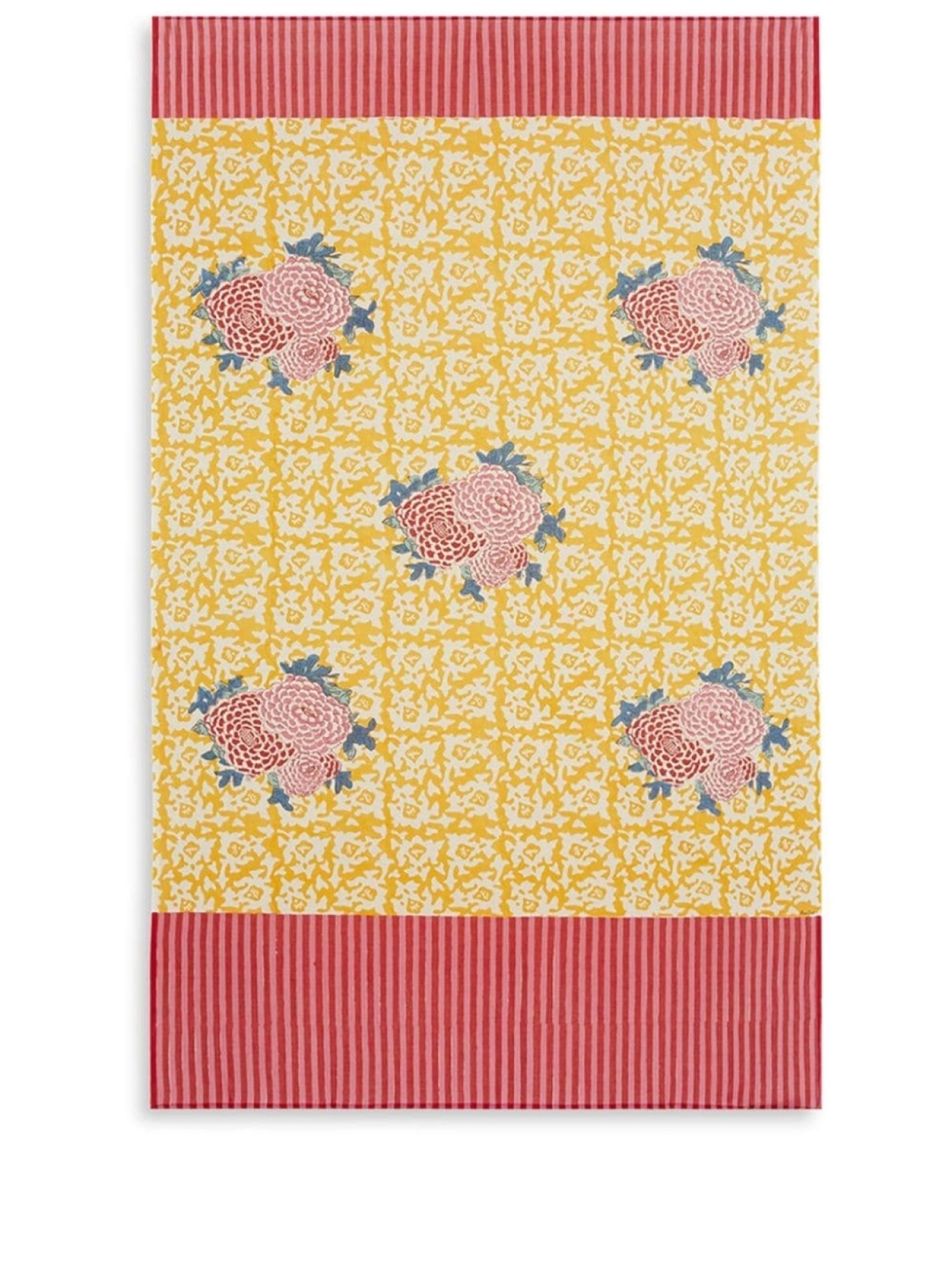 

Lisa Corti Arabesque Corolla floral-print beach towel, желтый