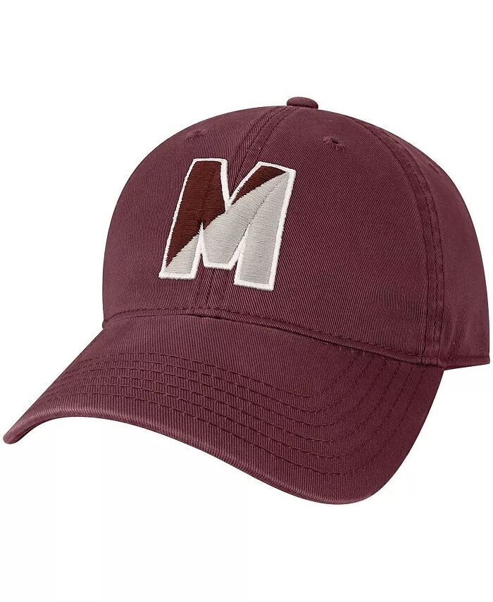 

Мужская темно-бордовая регулируемая шляпа с надписью Mississippi State Bulldogs Varsity Letter Legacy Athletic