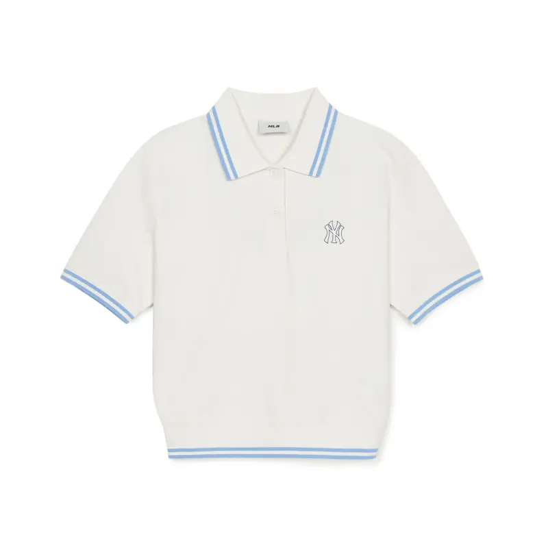 

MLB Футболка поло New York Yankees женская белая