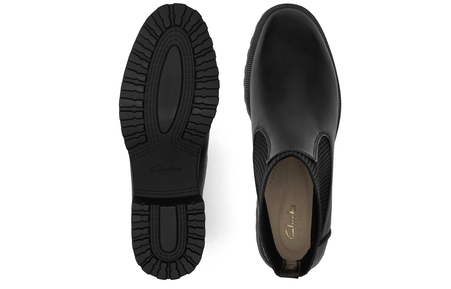 Ботильоны женские Clarks, цвет Black 261807044 — фото 4
