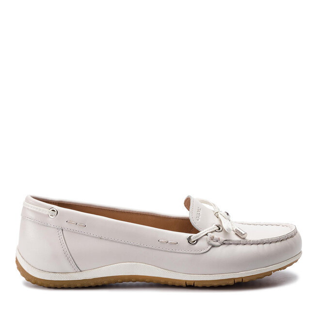 Мокасины Geox D Vega Moc B D92DNB 043BC C1002 Off White, белый