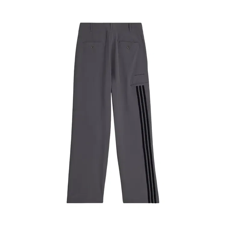 Брюки с декоративными складками Adidas x Song For The Mute 007, серый — фото 2