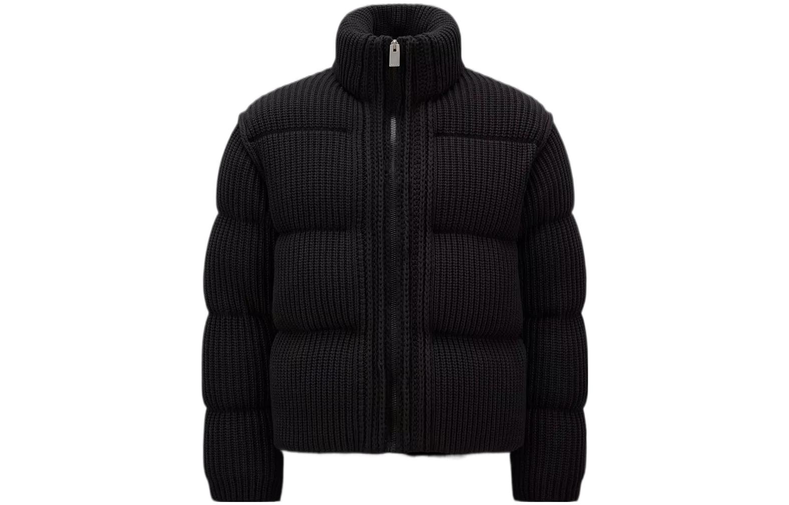 

MONCLER GENIUS Ребристый трикотажный жакет Moncler X 1017 Alyx 9SM, Black