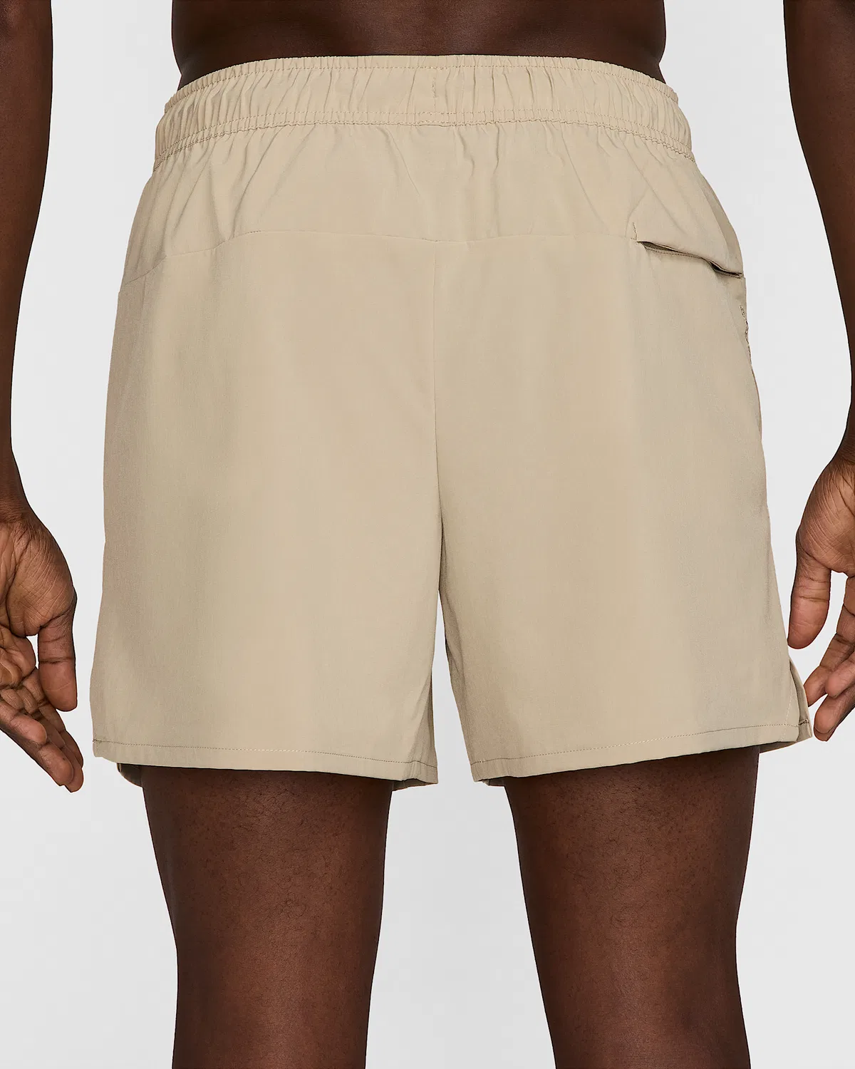 Мужские шорты Nike Unlimited Dri-FIT 5" без подкладки, Desert Khaki/Black/Desert Khaki — фото 3