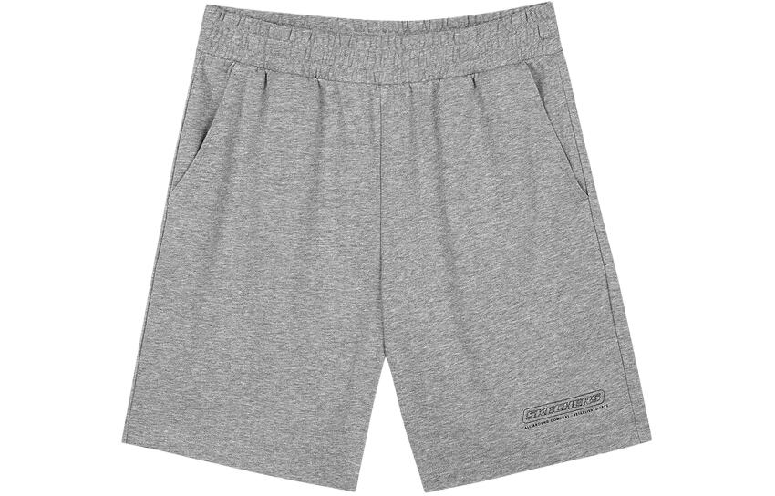 

Красочные повседневные шорты мужские средние Skechers, серый