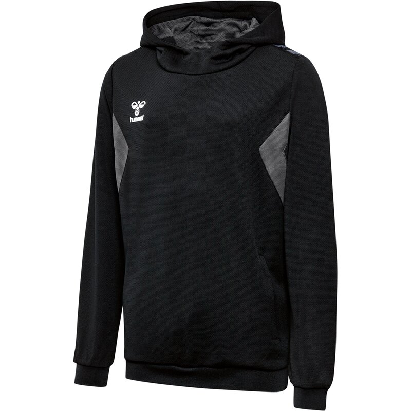 Толстовка с капюшоном hmlauthentic pl hoodie kids Hummel, черный — фото 3