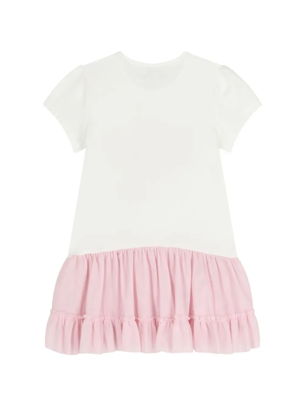 Комплект из топа и брюк с оборками Cacharel Kids, розовый — фото 4