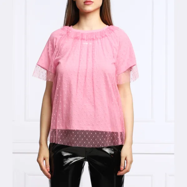 

Футболка стандартного кроя Red Valentino, розовый